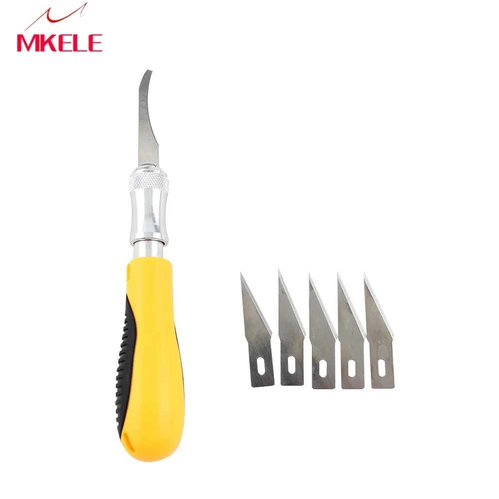 

5Pcs Blades/Set Carving Knife Set Multi-purpose PC Hobby DIY Engraving Chisel Woodworking Hand Tools Graver Karambit Cs Go