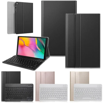 

Bluetooth Keyboard Case for Samsung Galaxy Tab A 10.1 inch T510 T515 Tablet Stand Cover with Keyboard for Samsung TabA 10.1 2019
