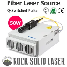 Raycus 50 Вт Q-Switched импульсный Ytterbium волоконный лазерный источник RFL-P50Q генератор ipg маркировка гравировка части с фабрики