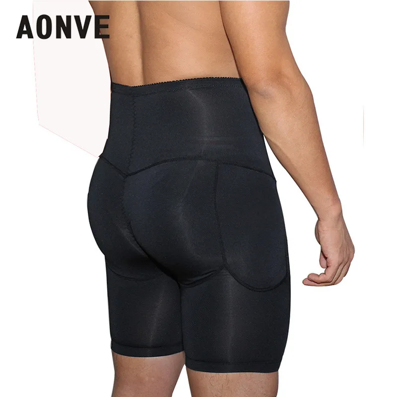 

Aonve Men Shapewear Panties Waist Slimming Butt Lift Black Briefs Hombre Butt Shaper Underwear Homme Plus Size Underpants 6XL