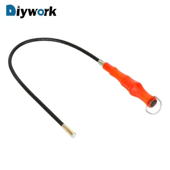 

DIYWORK Flexible Magnetic Claws Pick Up Tool Extending Rod Stick Rope Magnet Long Reach Spring Grip Grabber Hand Tools
