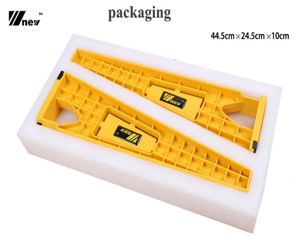 2pcs Drawer Track Installation Jig Auxiliary Positioning Holder Drawer Slide Jig Mounting Cabinet H