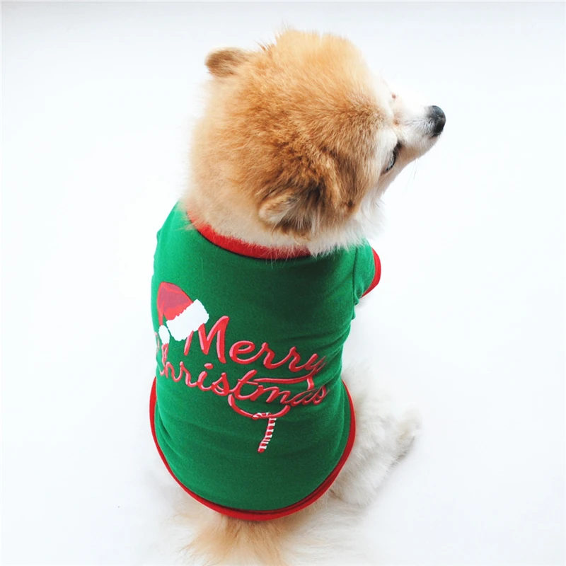 Теплая футболка для собак и щенков, жилет, пальто, милый Хэллоуин, Рождество, тыква, одежда с принтом, костюм, одежда, аксессуары