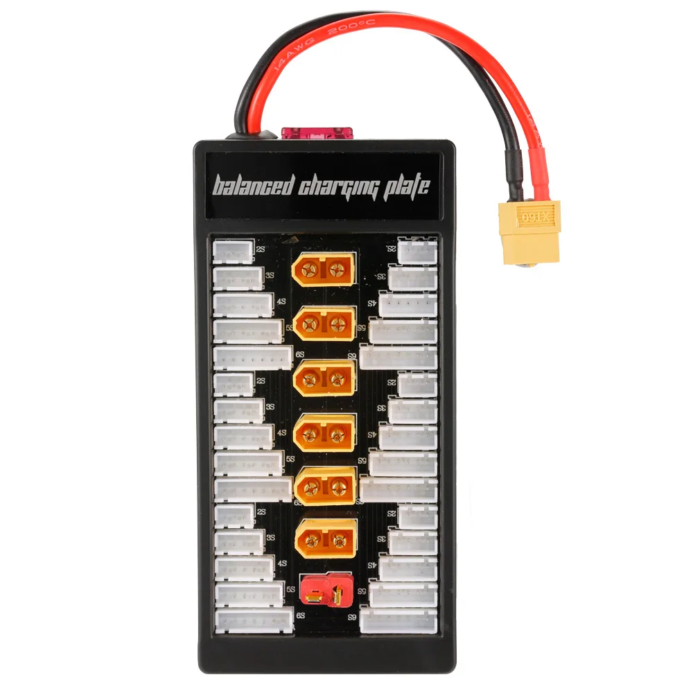 Плата адаптера параллельной зарядки LiPo 2-6S плата XT60 вилка балансировочная