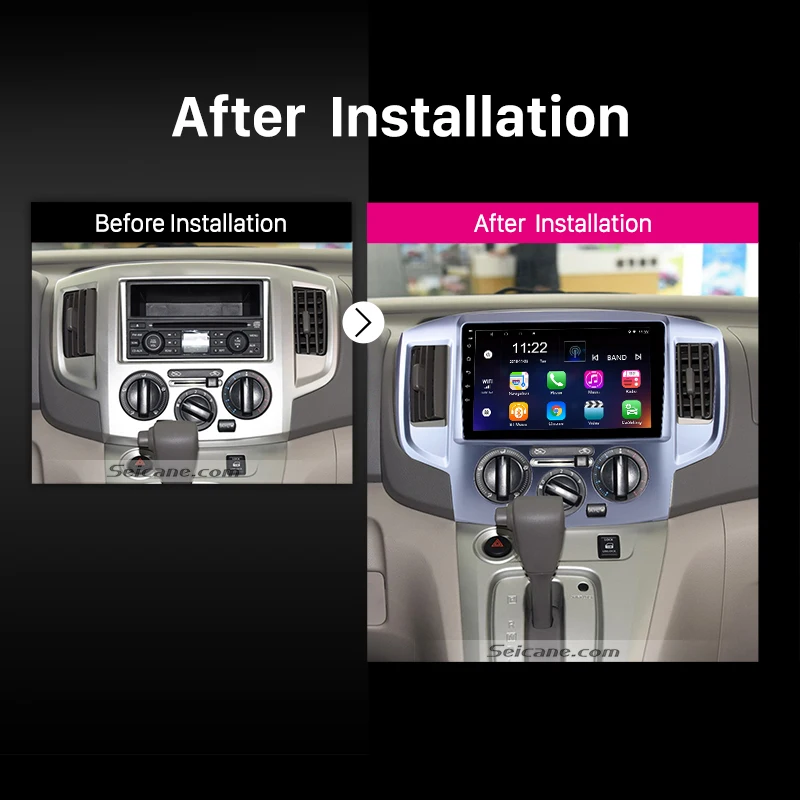 Discount Seicane 9 inch Android 8.1 Car Stereo Radio Head Unit Player GPS Navigation for 2009-2016 NISSAN NV200 Rom 16GB+Quad Core 4 Discount Seicane 9 inch Android 8.1 Car Stereo Radio Head Unit Player GPS Navigation for 2009-2016 NISSAN NV200 Rom 16GB+Quad Core 4
