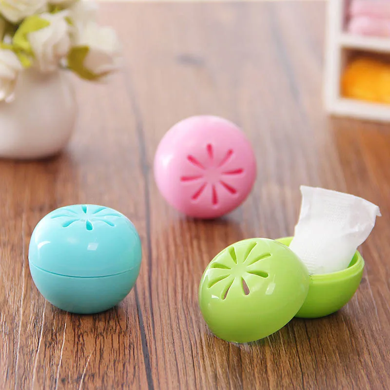 

4Pcs Camphor Ball Repellent Mothproof Apple shape Wardrobes Cloth Drawers Camphor Fragrance Box MothBalls Anti-mold