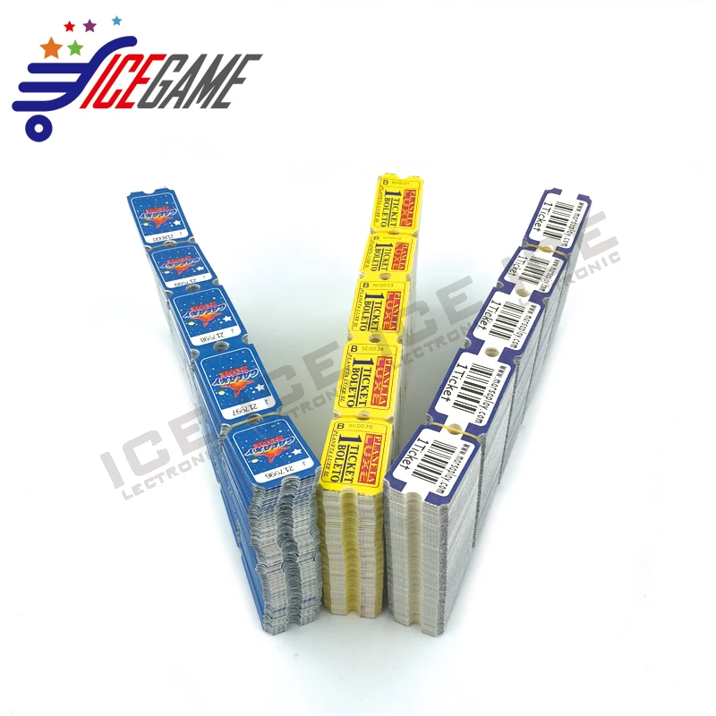 high quality paper ticket redemption printing arcade game machine tickets redemption tickets for game machine accessories aliexpress