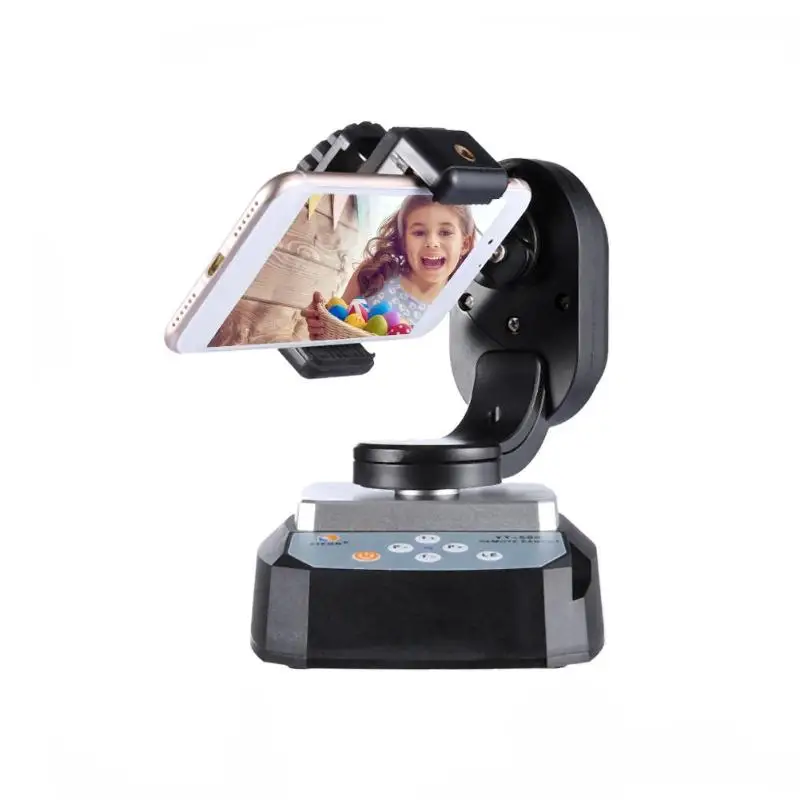 

YT-500 Pan Tilt Motorized Pan Tilt Remote Control Tripod Head for Camera Mobile Phone iPhone for Smartphone GoPro Camera