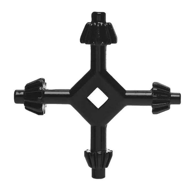 4 Way Drill Press Chuck Key Durable Carbon Steel Combination Chuck Key