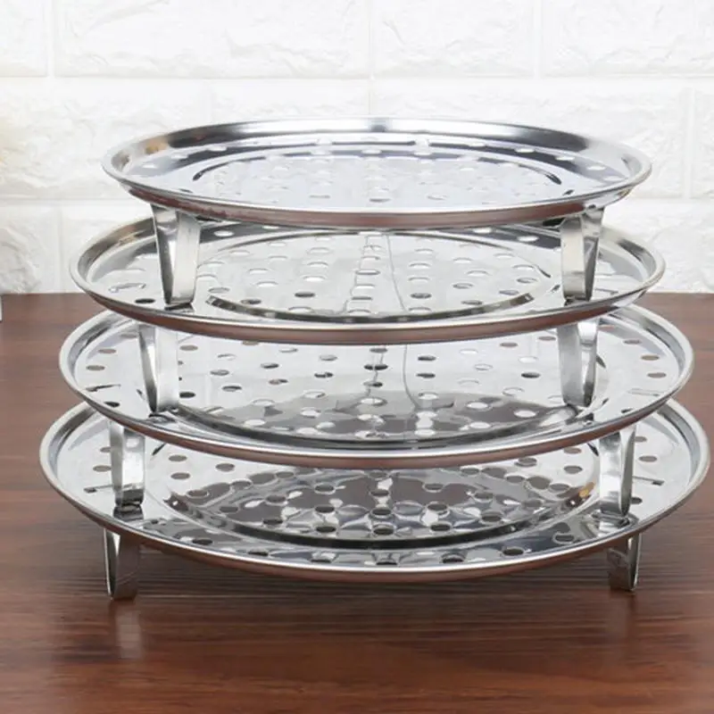 Multifunctional Stainless Steel Cooking Steamer Three Legged Shelf