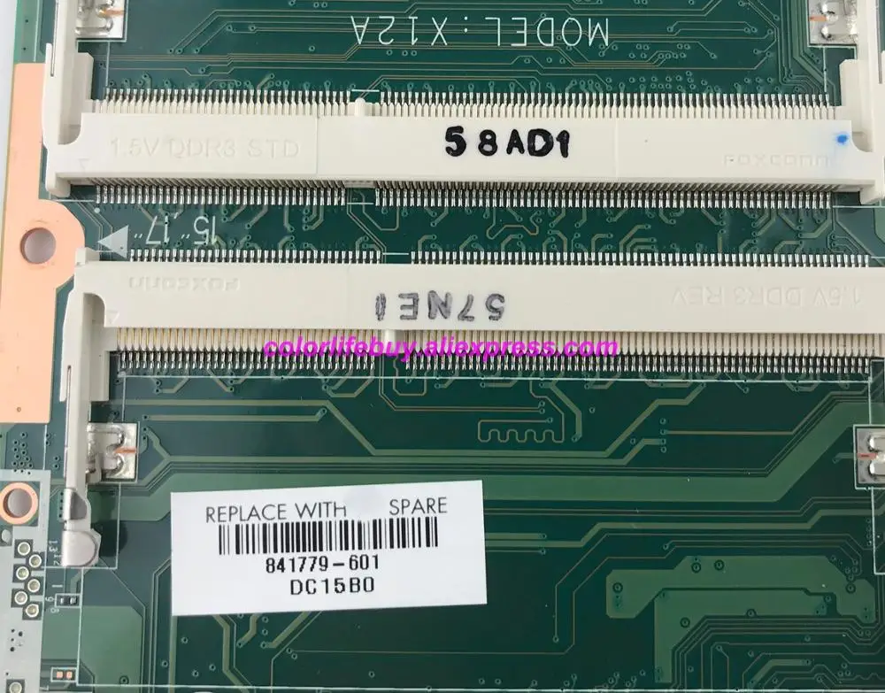 حقيقية 841779-601 UMA w i5-4210U CPU DAX12AMB6D0 اللوحة المحمول اللوحة الأم ل HP 17-G119DX 17-G167CL 17-g137nr الكمبيوتر الدفتري