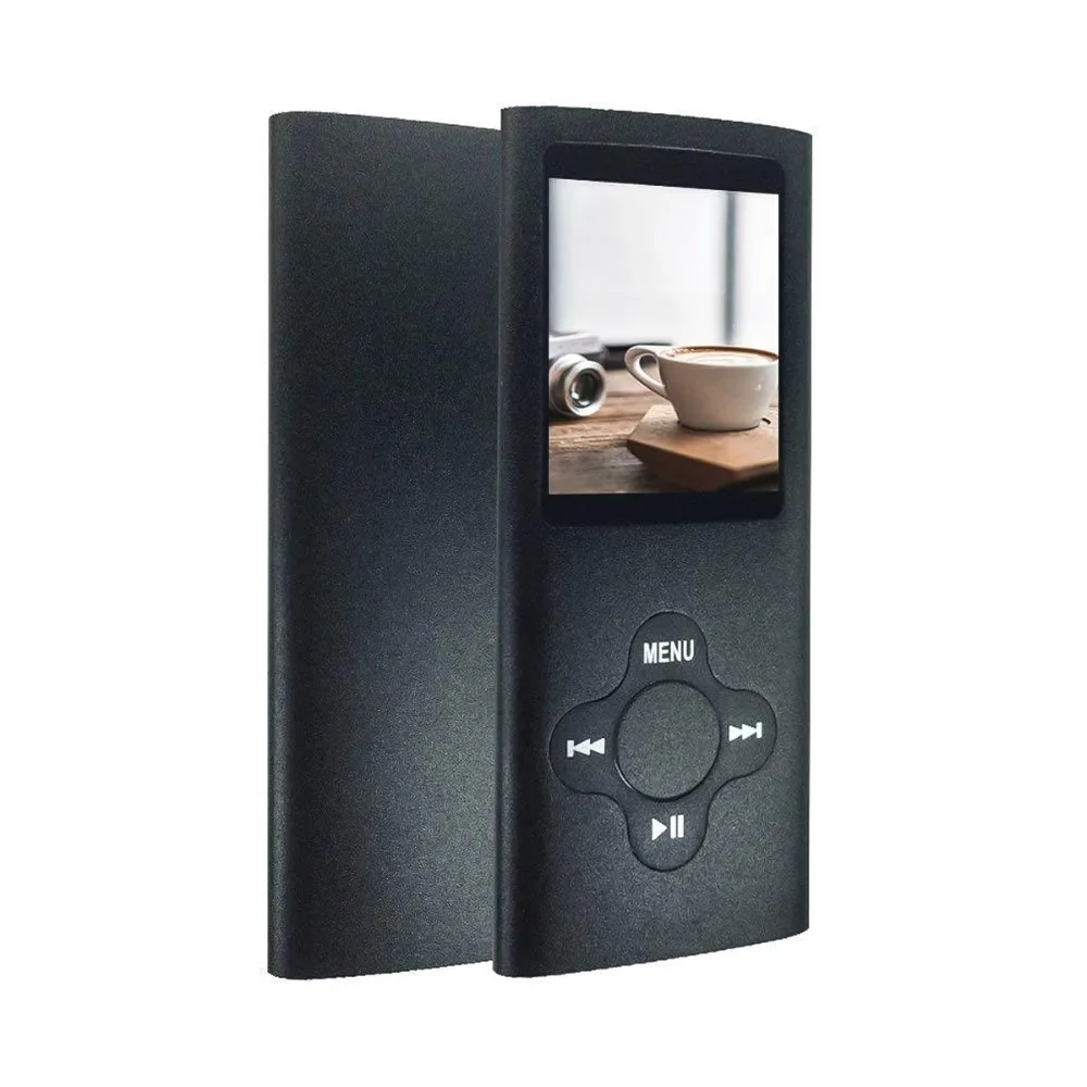 

SOONHUA Portable MP3 Player Stereo Music Media Player 1.8 inch LCD Screen Support AMV Video E-book Player 32GB TF Card Extension