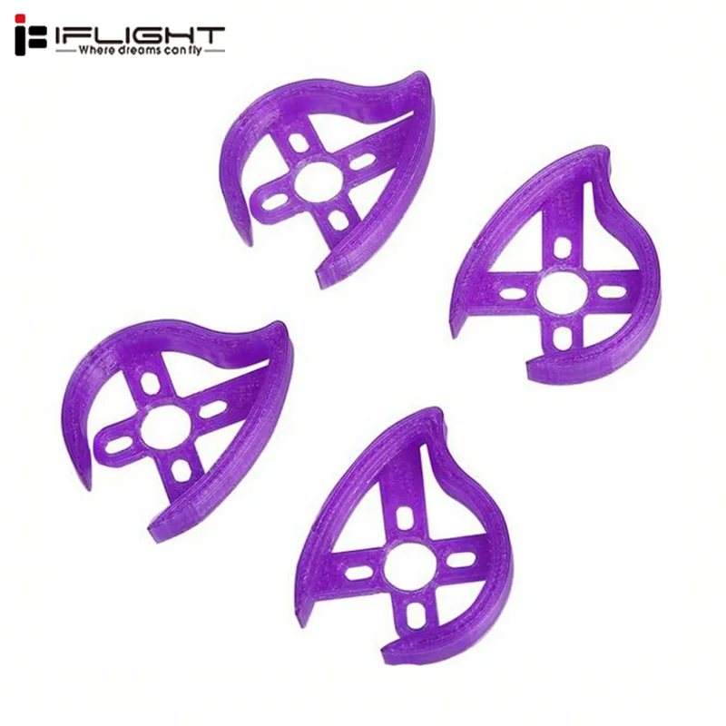 

4 PCS iFlight TPU 3D Printed Brushless Motor Protection Mount Case for iX5/XL5/XL6/XL7/XL8 V3 Frame Kit
