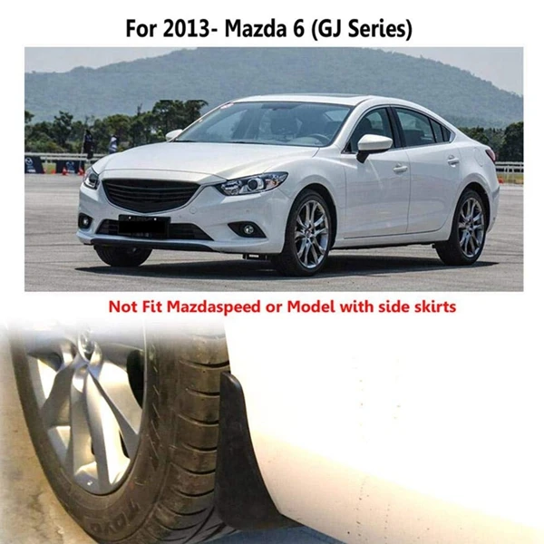 4 шт. стильные Автомобильные Брызговики для Mazda 6 (GJ) Atenza 2013 2017 крыло
