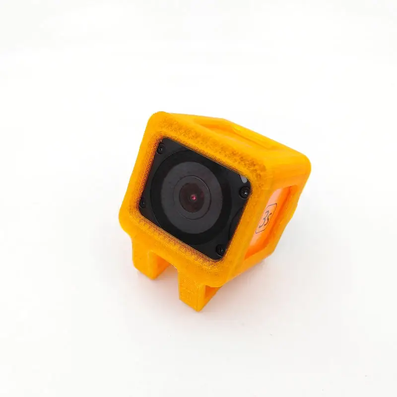 

35 Degree Inclined Base Camera Protective Frame Case Proptector Shell For Runcam 3S Camera Spare Part RC Drone Model Part Orange