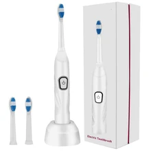 IPX7 Водонепроницаемый многофункциональный 1 кнопки 3 Шестерни с умным переключением Электрический Зубная щётка