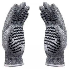 Защитные перчатки CE стандартный уровень 5 устойчивые к порезанию противоскользящие защитные перчатки для рук Многофункциональные рабочие перчатки для дома и кухни