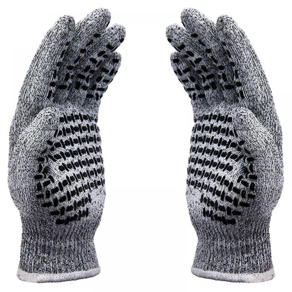 

Safety Gloves CE Standard Level 5 Cut Resistant Anti-slip Hand Protective Gloves Multi-function Working Home Kitchen Meat Glove