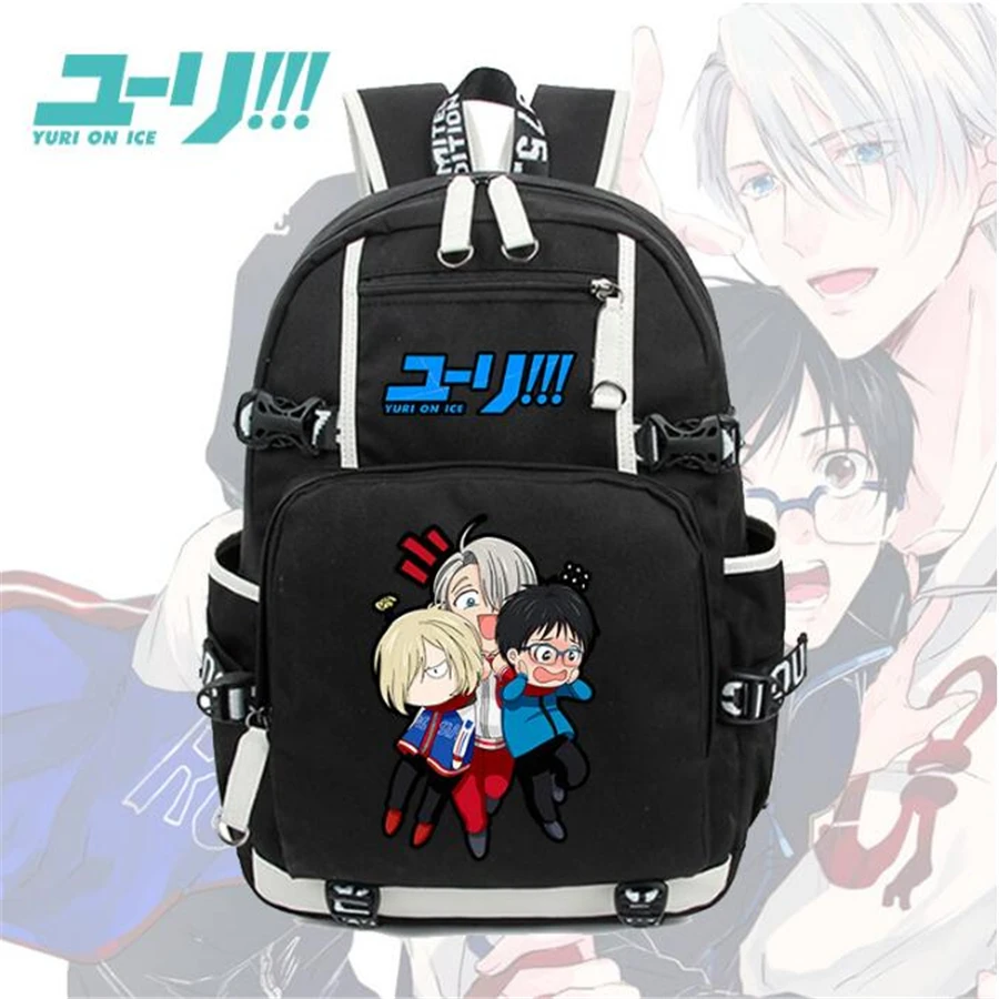 Рюкзак YURI on ICE Dan Fancy Skating You только один раз косплей холщовая Мужская и женская