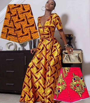 

Nigerian African Wax Veritable 6Yard Ankara Cotton Fabric 2020 High Quality African Veritable Fabrics Wax Veritable Wax AAA