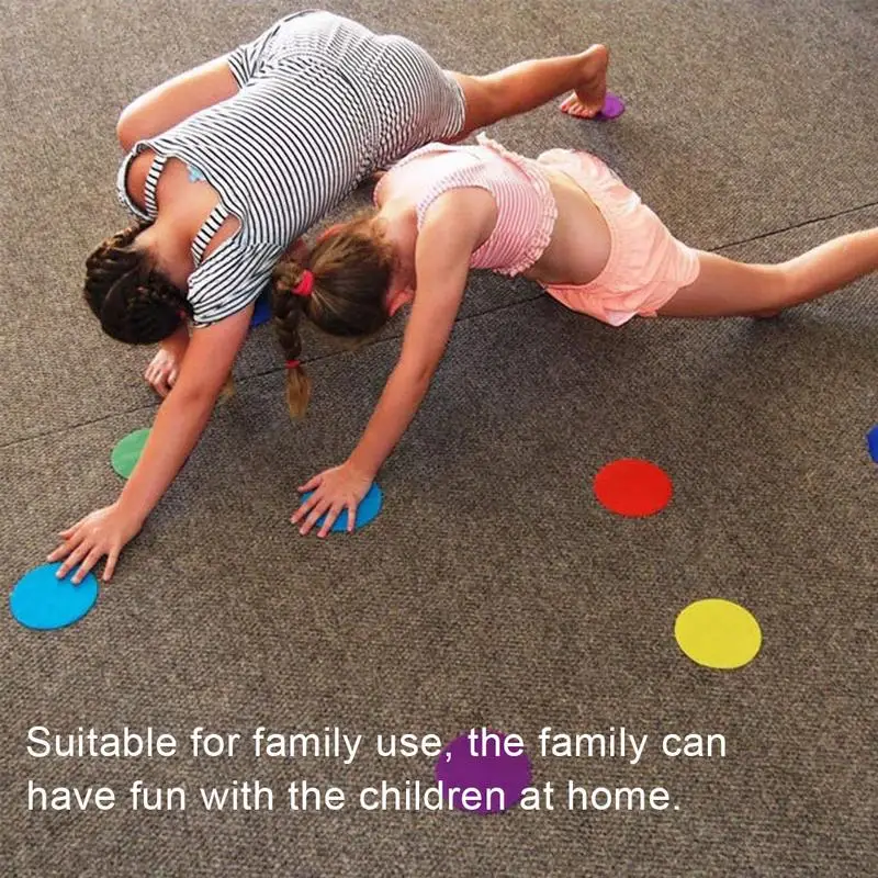 

Have Fun 30 PCS Original Sit Spots Carpet Marker For Teachers And Educators On-site Marking Round Heart Shaped Colorful Mark