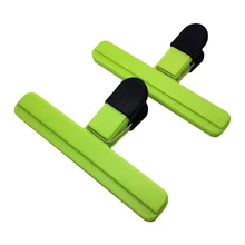 2 шт. пищевые зажимы для пакетов Мультяшные узорные портативные влагостойкие пресноводные зажим защелки для пакетов с едой