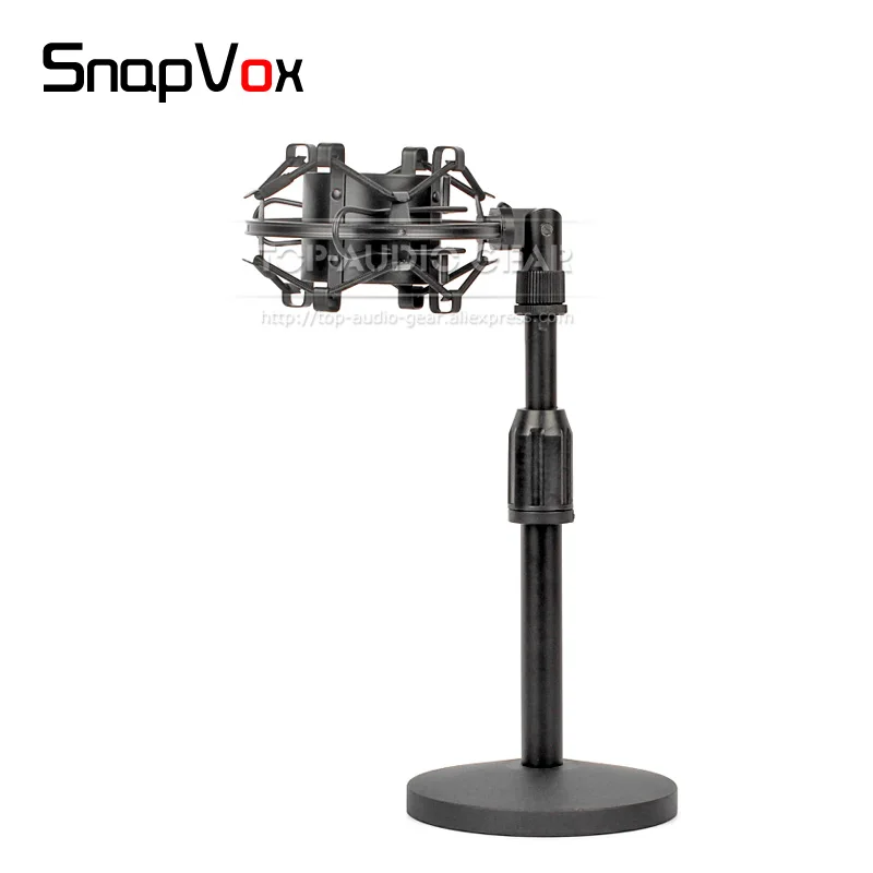 Настольный держатель подставка для микрофона ударопрочный зажим SHURE KSM42 PG42 PG 27 42