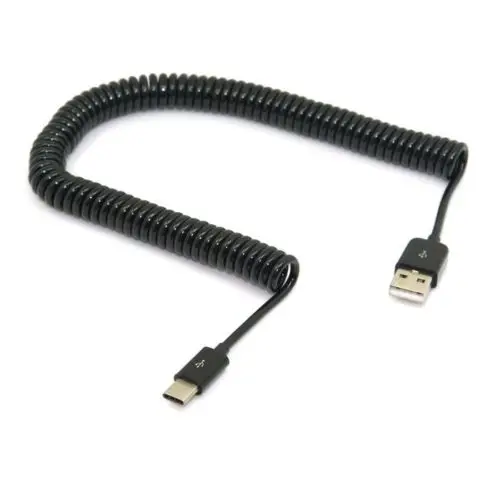 

Zihan USB-C 3.1 Type C Male to Standard USB 2.0 A Male Stretch Data Cable 3m for N1 Tablet & Mobile Phone