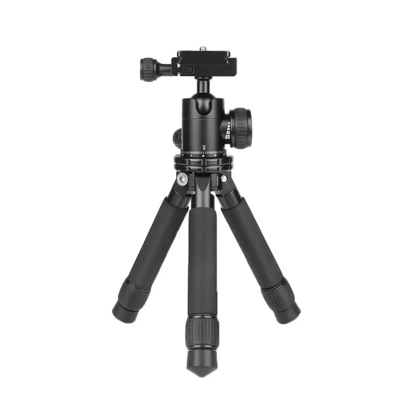 

SHOOT Aluminium Alloy Mini Tripod Stand Holder Mount Monopod Bracket with Ball Head for DSLR Camera Camcorder