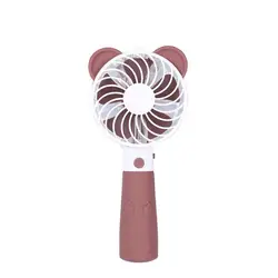 Новый горячий коричневый мини Usb ручной палки для селфи с перезаряжаемым воздушным охлаждающим вентилятором для путешествий дома