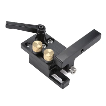 

NE Miter Track Stop Woodworking DIY Tool Track Limit For T-Slot T-Tracks Stop Chute Limiter Locator Woodworking DIY Manual