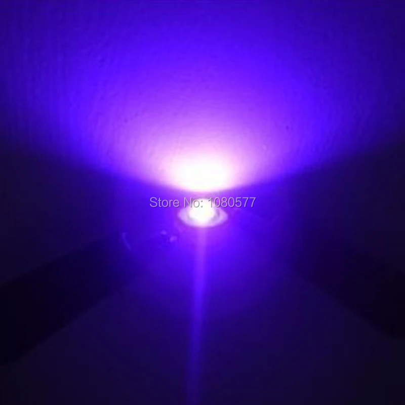 10pcs-100pcs 3W UV High Power LED Light Beads Ultra Violet