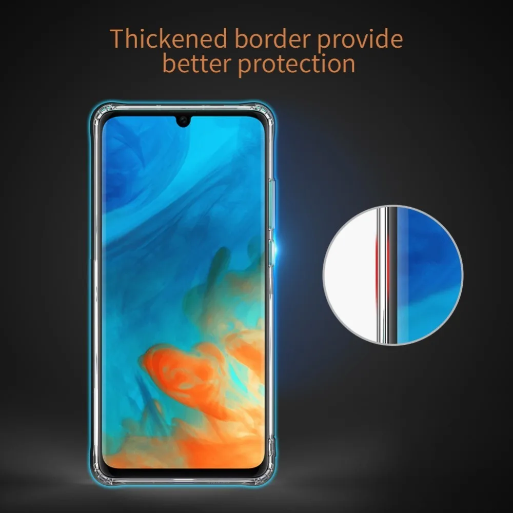 Чехол NILLKIN для huawei P30 Pro, чехол для huawei P30 Pro Lite, силиконовый чехол серии Nature, мягкая задняя крышка из ТПУ, чехол для телефона s