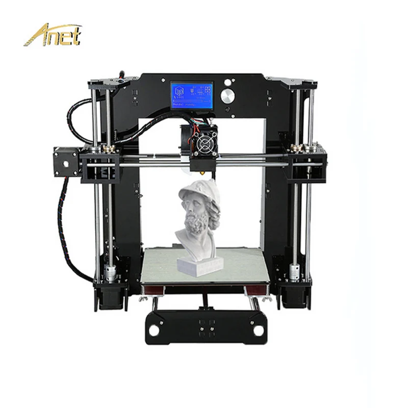 

Polypropylene 3d Printing Anet A8/A6 3d Printer Kit Prusa i3 Acrylic Printer HotSell 3D House Printer With SD Card+Tool+Filament