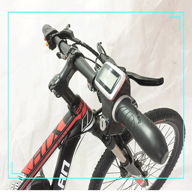 Top Oil brake 26 inch mountain bike battery car modified lithium battery electric bicycle disc brake moped disc brake 24 speed 2