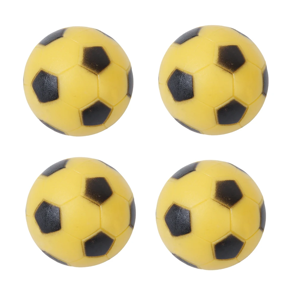 4pcs 36mm Standard Table Foosball Plastic Soccer Ball Fussball