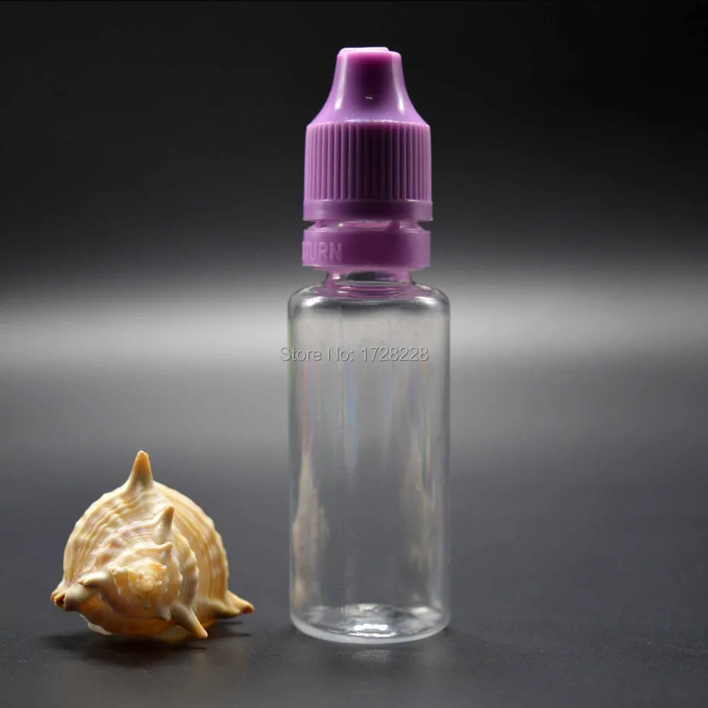 

10ML PET Bottle with tamper childproof caps 10ml plastic dropper bottles small plastic bottles with lids for ejuice