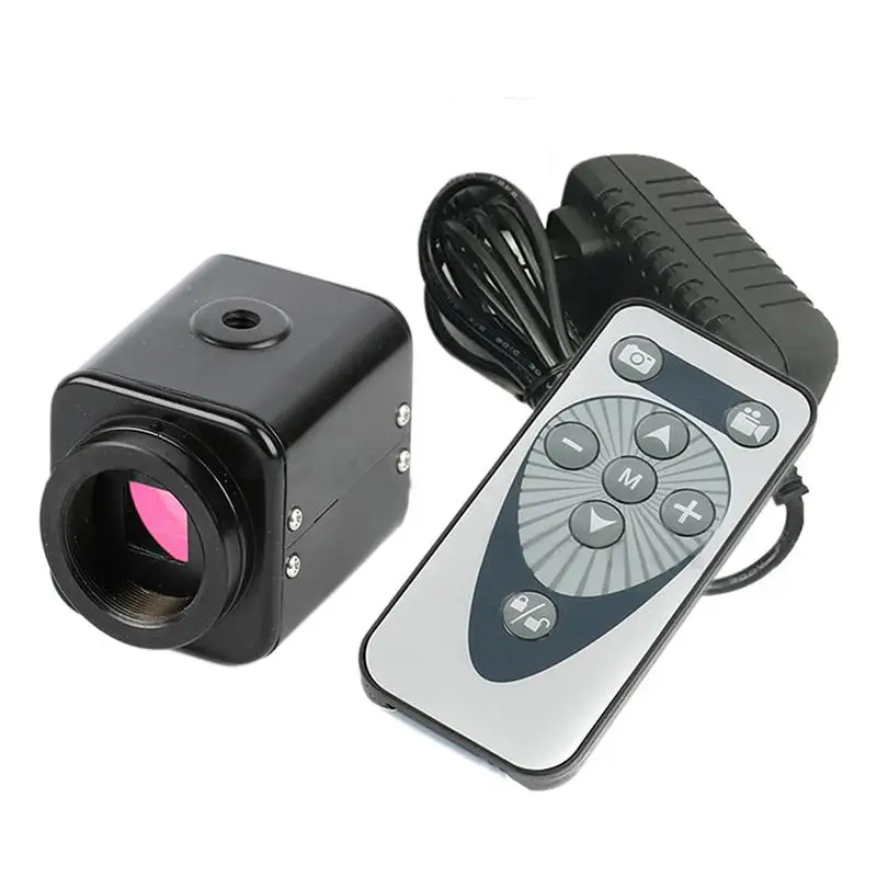 

60F/S 1080P Full HD Microscope Light Electric HandheldHDMI Industrial Video Microscope Camera And IR Remote Control