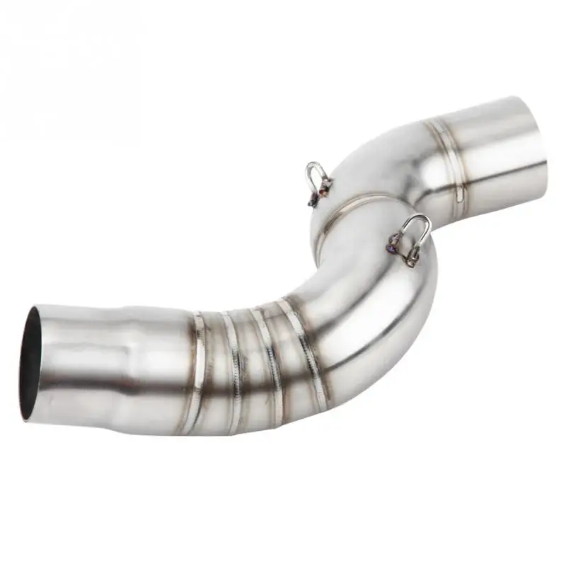 

Motorcycle Exhaust Mid-Pipe Middle Pipe Link Connect Adapter for Kawasaki Ninja ZX-6R 2005-2008 Exhaust Muffler Middle Pipe