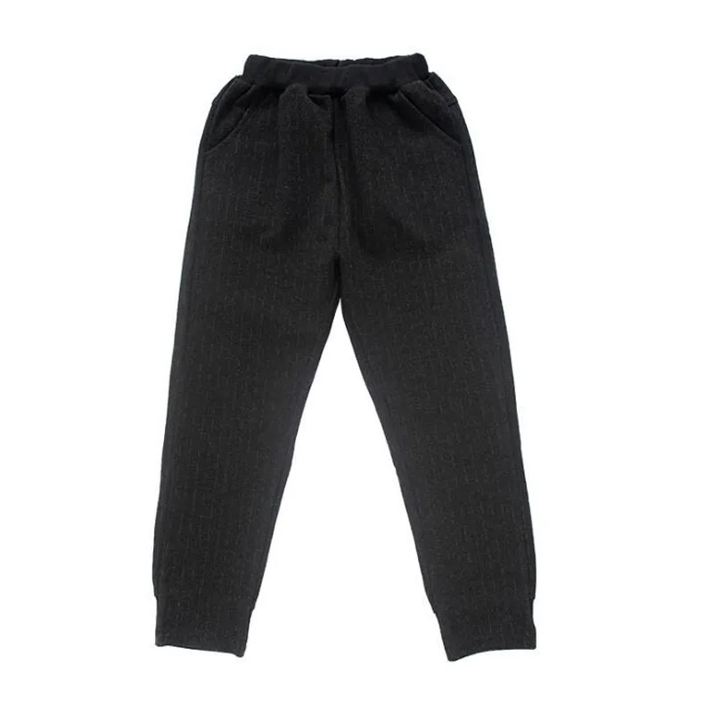 Зимние теплые плотные леггинсы для мальчиков г. Детские повседневные брюки-карандаш детские брюки для малышей леггинсы для мальчиков хлопковые флисовые штаны