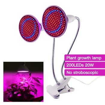 

Abay Full spectrum Plant Grow Led Light Bulb Lamp Lighting for Seeds Hydro Flower Greenhouse Veg Indoor Garden Hydroponics E27