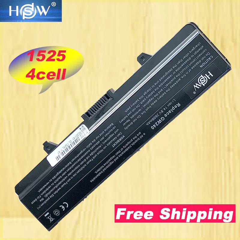 HSW NEW Laptop Battery for Dell Inspiron 1525 1526 1545 1546 1440 1750