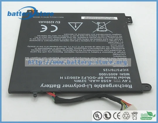 Бесплатная доставка 7 4 V 4350 mAh 32W подлинный аккумулятор 2ICP3/70/125 для ACER N15V1 acer CLOUDBOOK 11