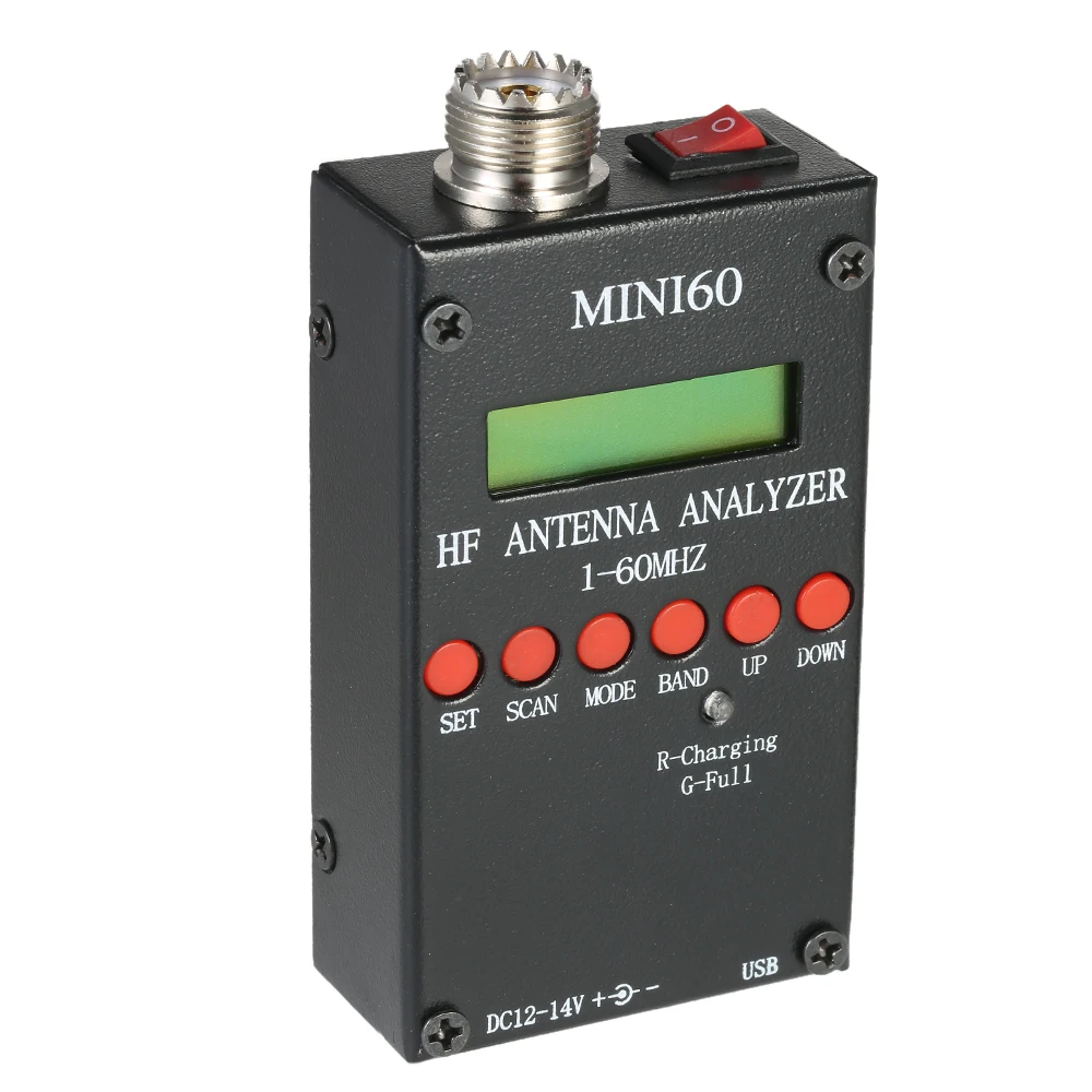 Анализатор антенны Mini60 1 60 МГц SARK100 AD9851 HF ANT SWR для любительской