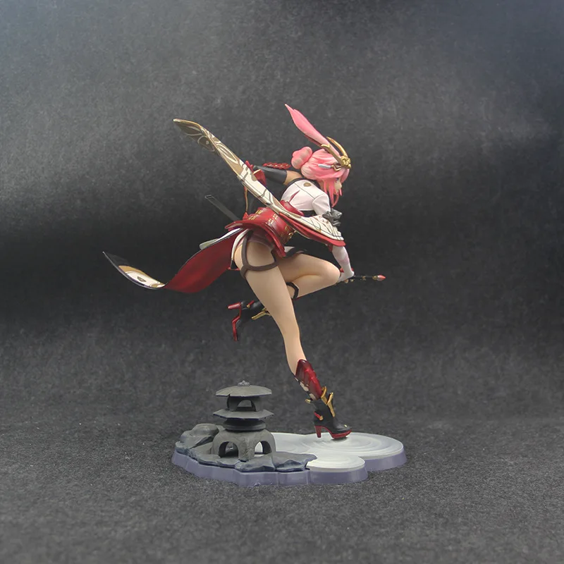 26 см Honkai Impact 3 Sakura Yae Heretic Miko аниме сексуальные девушки ПВХ Фигурки игрушки фигурка