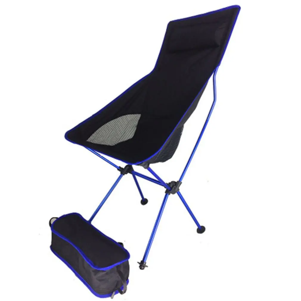 

Breathable Portable Collapsible Moon Chair Fishing Camping BBQ Stool Folding Extended Hiking Seat Garden Home Furniture