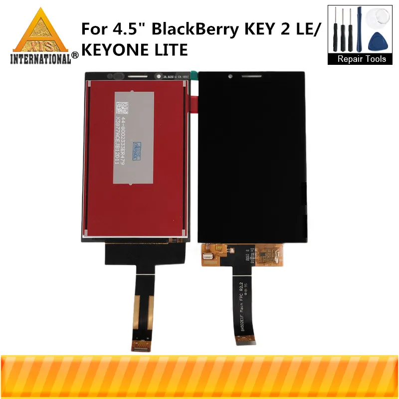 

Axisinternational For 4.5" BlackBerry KEY 2 LE KEY TWO LE LCD Screen Display+Touch Panel Digitizer For KEYONE LITE LCD Display