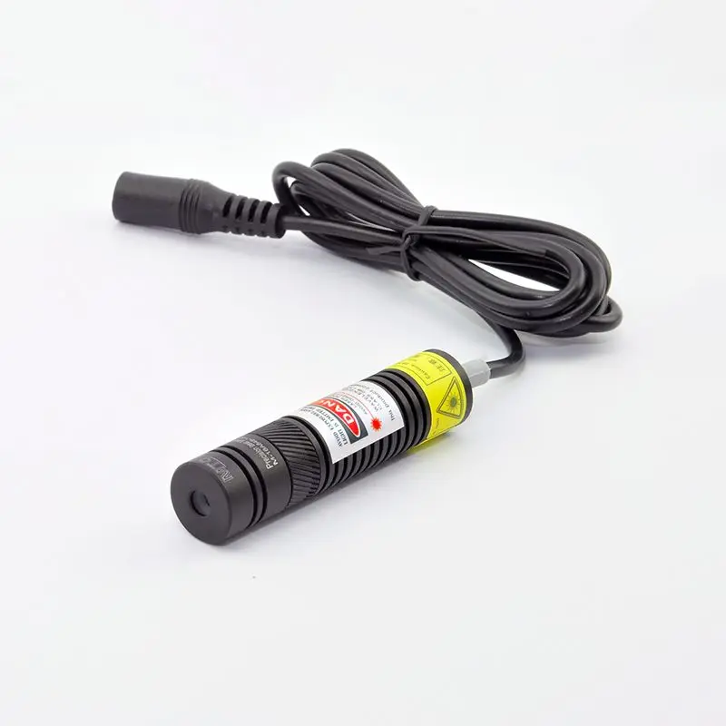

1pc DC 5V 50mW 648nm Focusable Red Line Laser Module Generator Diode Industrial Alignment w/ Mount Holder