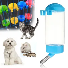 400 мл пластиковые бутылки для воды автоматический питомец собака хомяк кошка диспенсер подачи воды висят бутылка для питьевой воды подачи фонтана