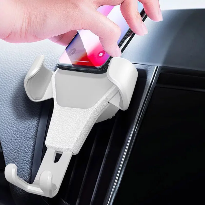

Gravity Car Holder Cell Stand Car Air Vent Clip Mount Support for No Magnetic Mobile Phone Holder for Phone